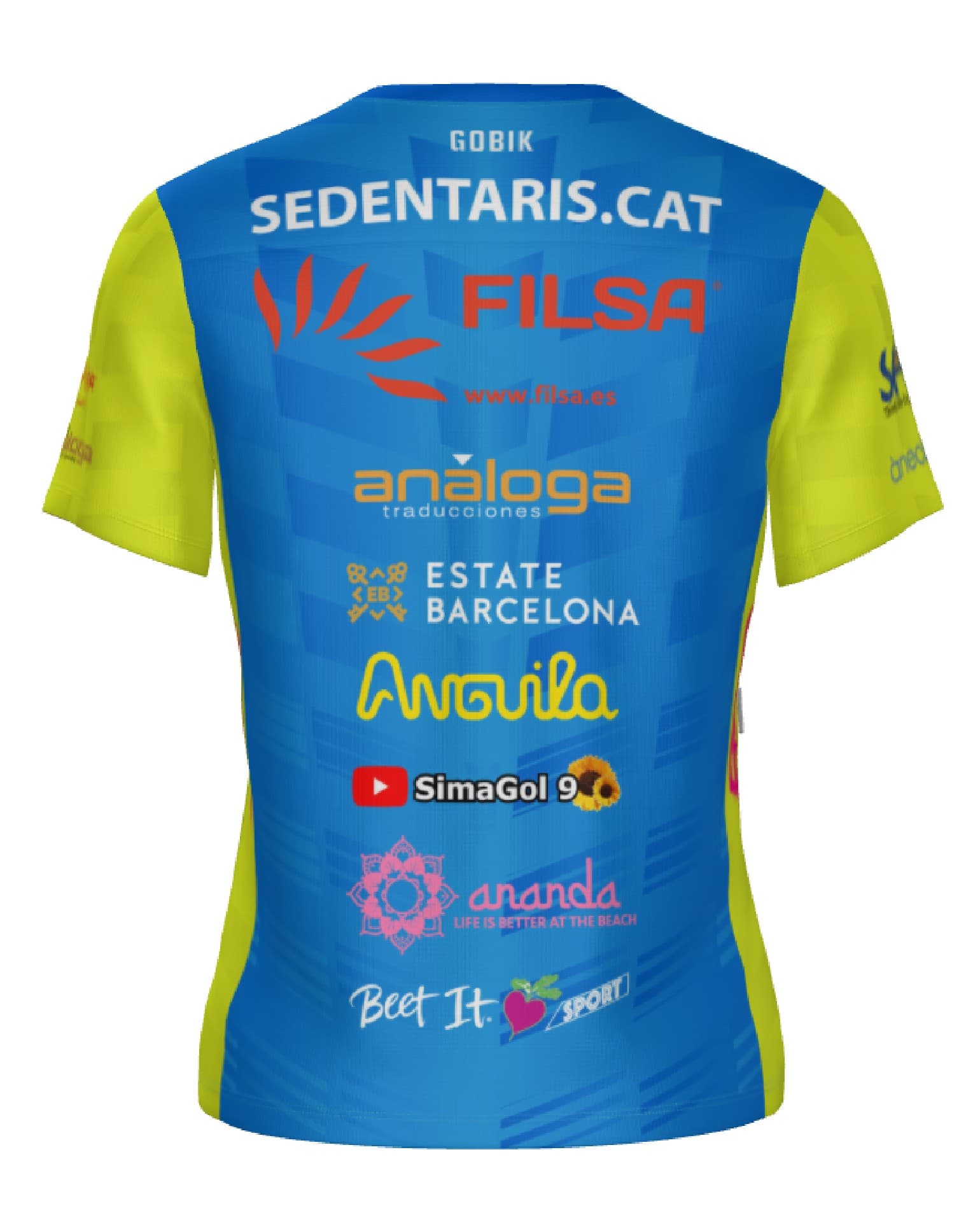 Camiseta de mànigues (home)