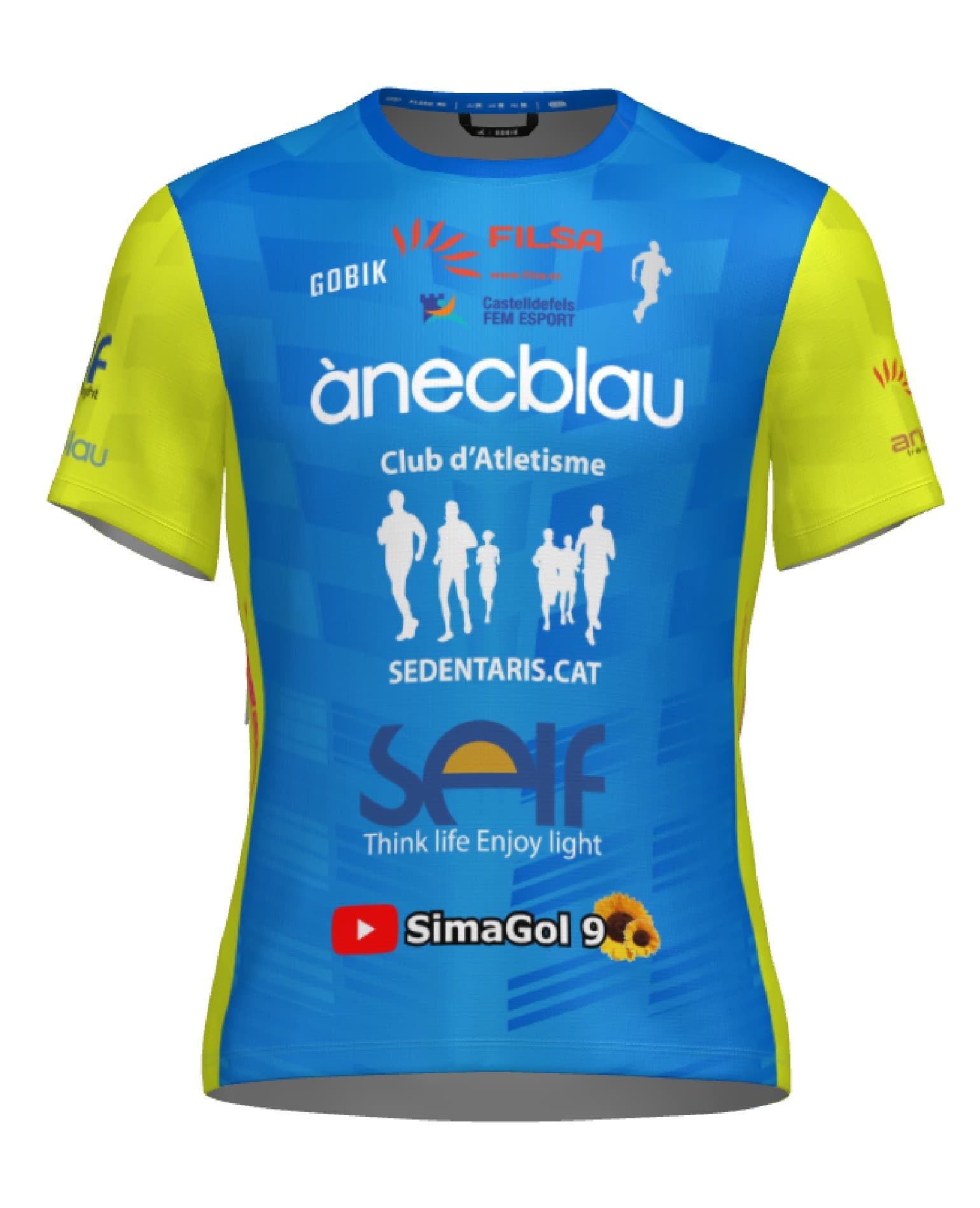 Camiseta de mànigues (home)